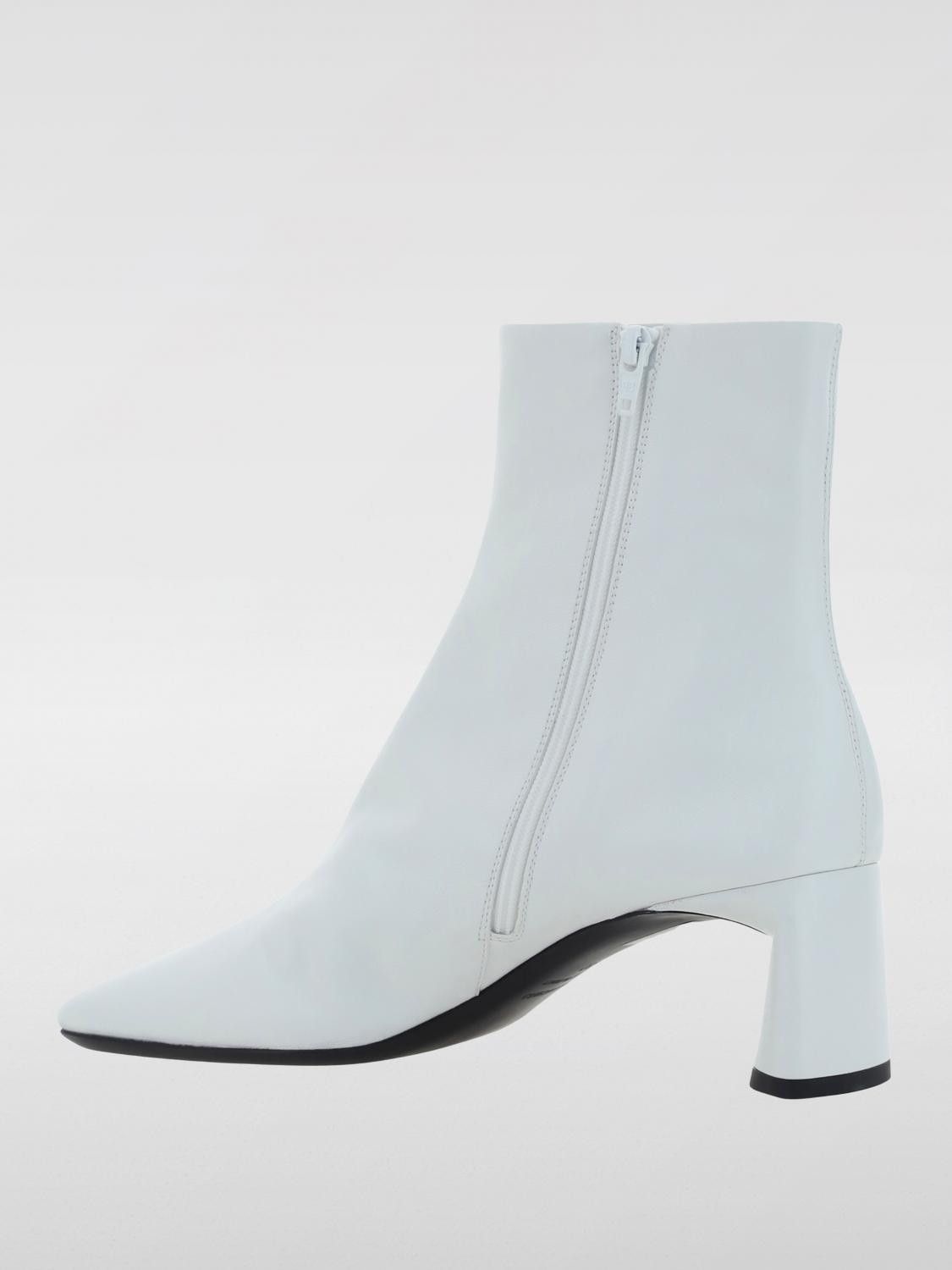 Balenciaga Balenciaga Flat Ankle Boots Woman White Size US 6 / IT 36 - 3 Thumbnail