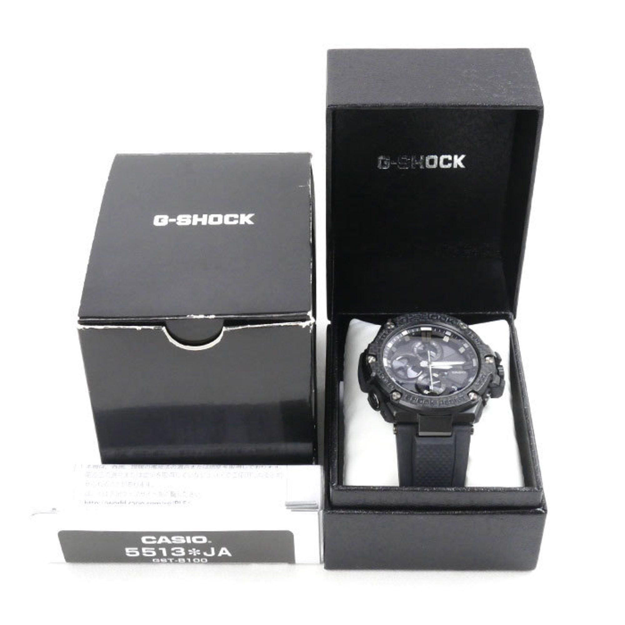 Casio CASIO G-SHOCK G-STEEL Watch Solar GST-B100X-1AJF Men's Size ONE SIZE - 8 Thumbnail