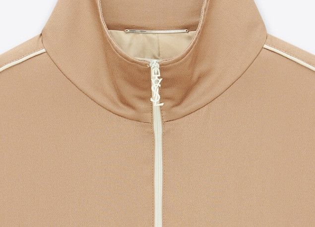 Saint Laurent Paris Teddy Jacket in crepe satin Size US S / EU 44-46 / 1 - 3 Thumbnail