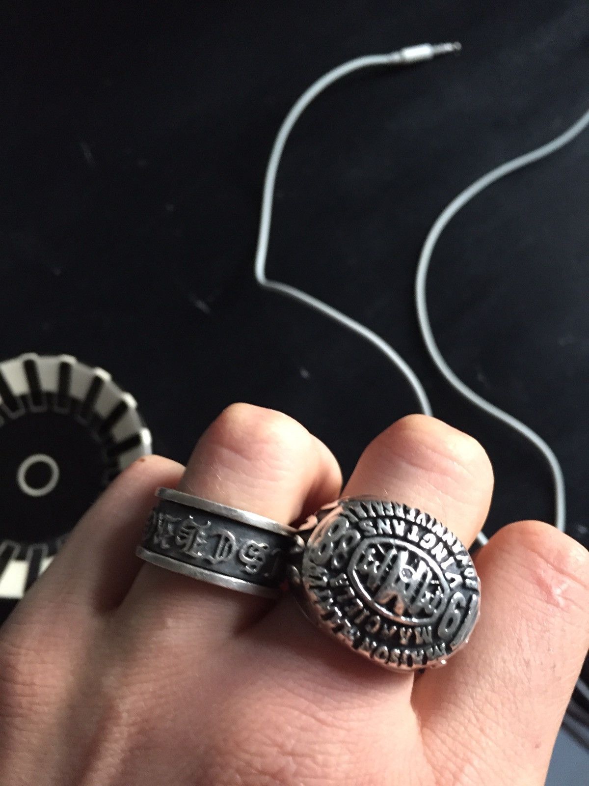 Chrome Hearts Last Drops Chrome Hearts Spinner Ring | Grailed