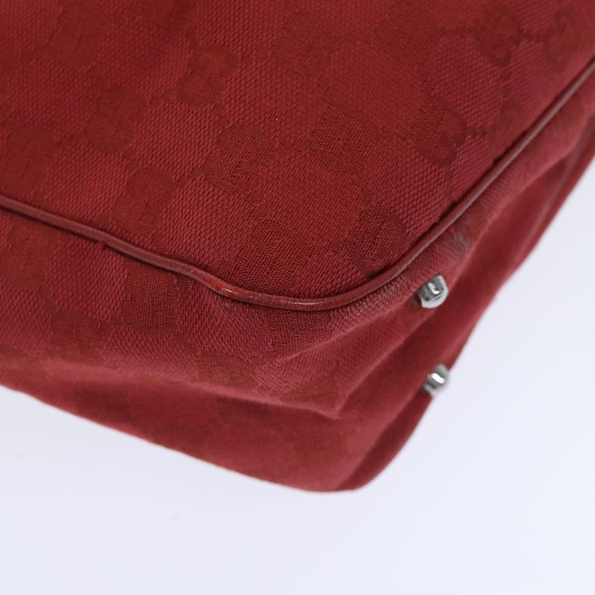 Gucci Mini C Red Canvas Tote Bag (Pre-Owned) Size ONE SIZE - 10 Thumbnail