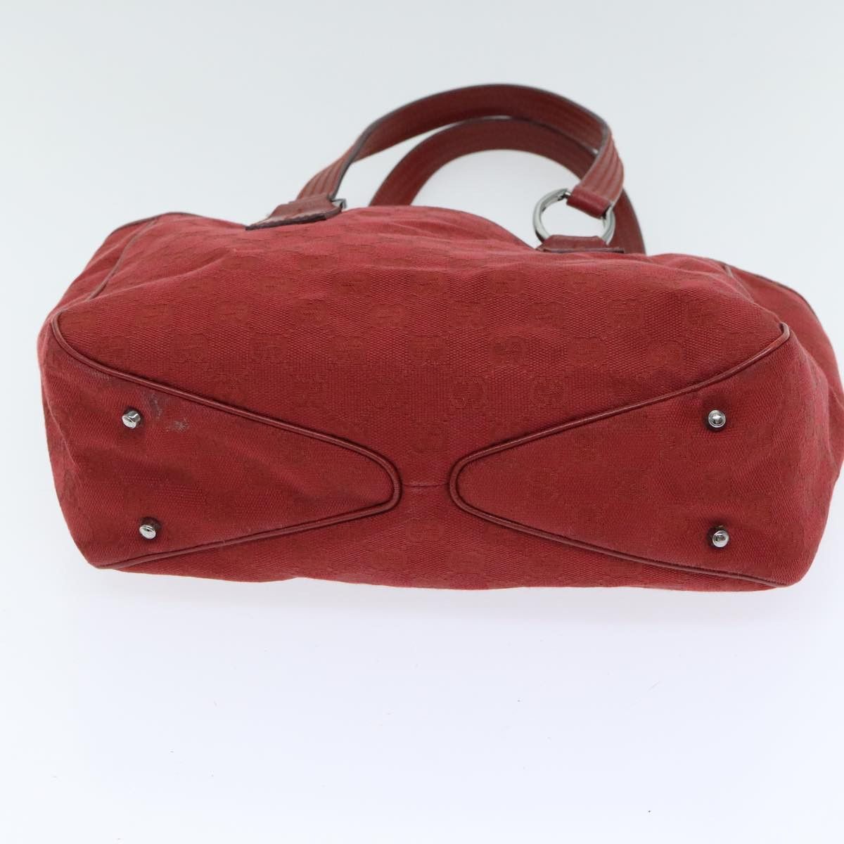 Gucci Mini C Red Canvas Tote Bag (Pre-Owned) Size ONE SIZE - 8 Thumbnail