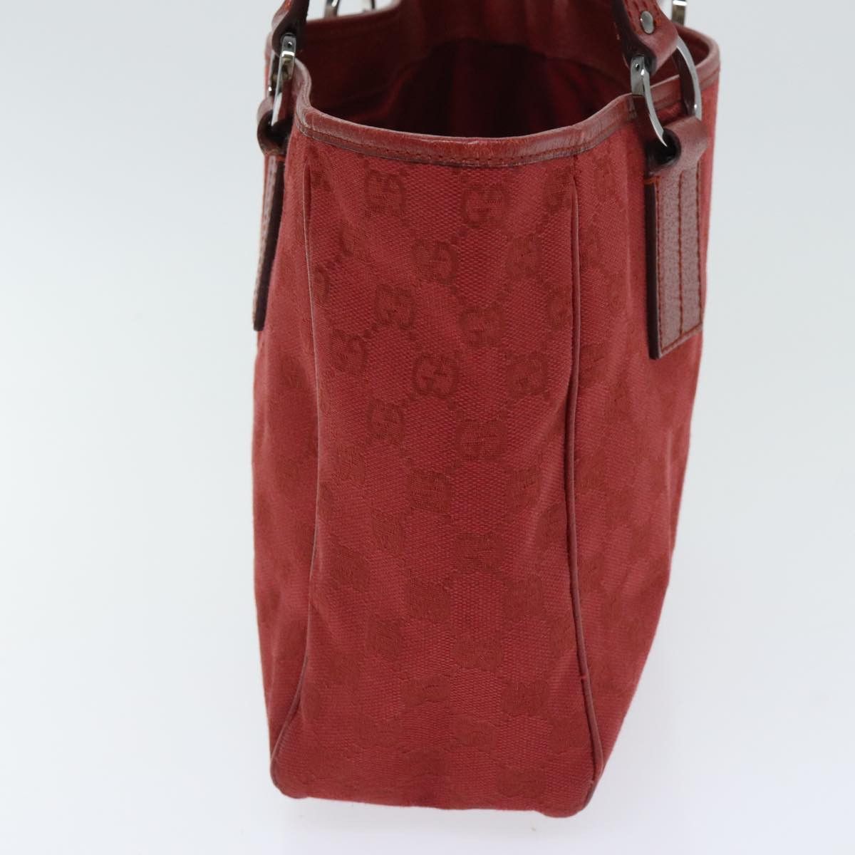 Gucci Mini C Red Canvas Tote Bag (Pre-Owned) Size ONE SIZE - 4 Thumbnail