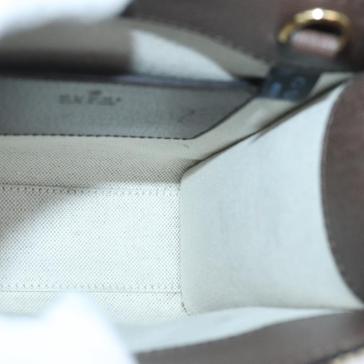 Gucci Beige Canvas Handbag (Pre-Owned) Size ONE SIZE - 20 Thumbnail