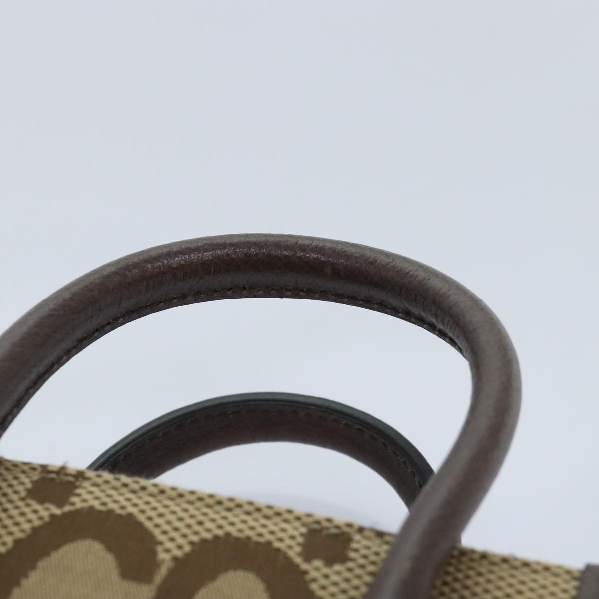Gucci Beige Canvas Handbag (Pre-Owned) Size ONE SIZE - 17 Thumbnail