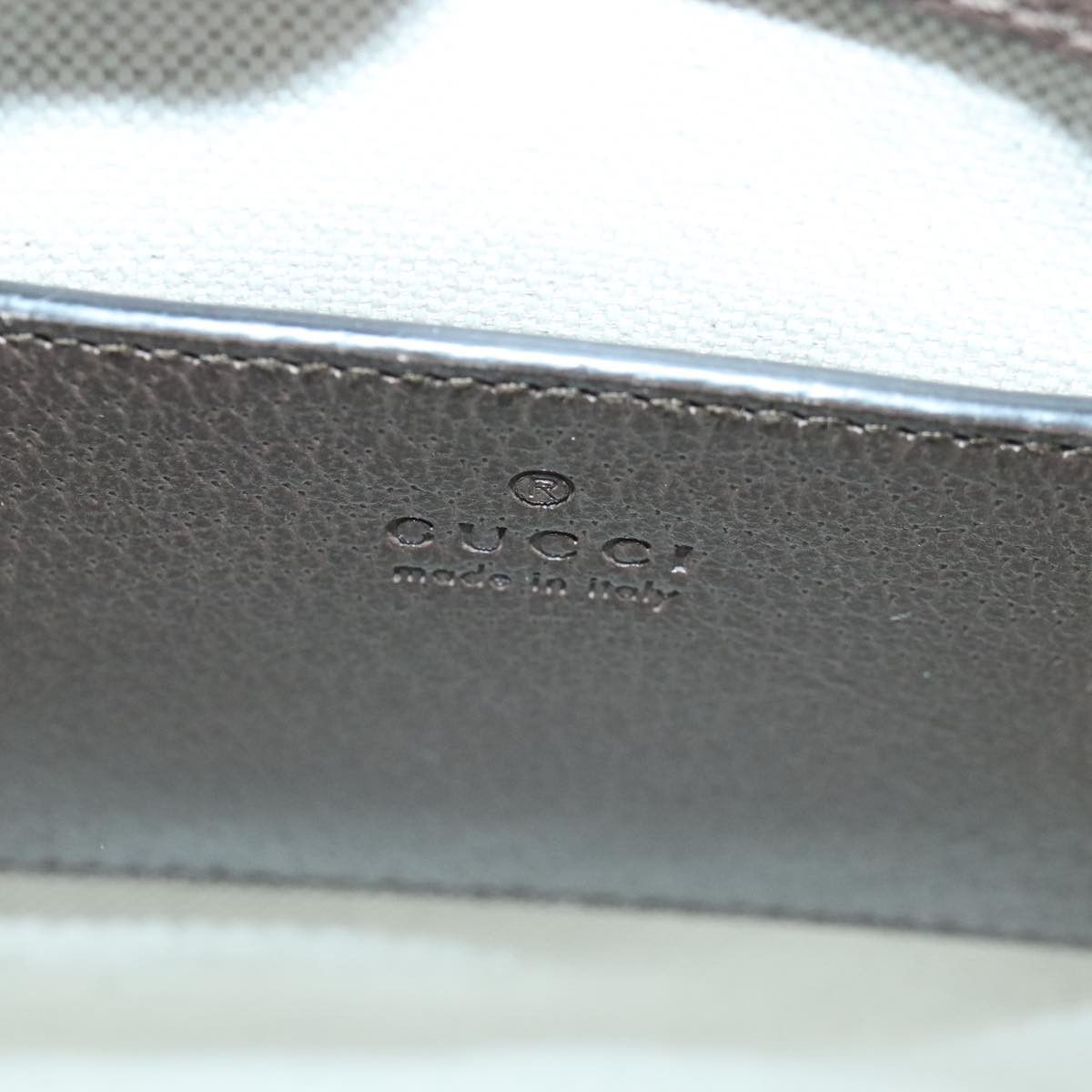 Gucci Beige Canvas Handbag (Pre-Owned) Size ONE SIZE - 19 Thumbnail