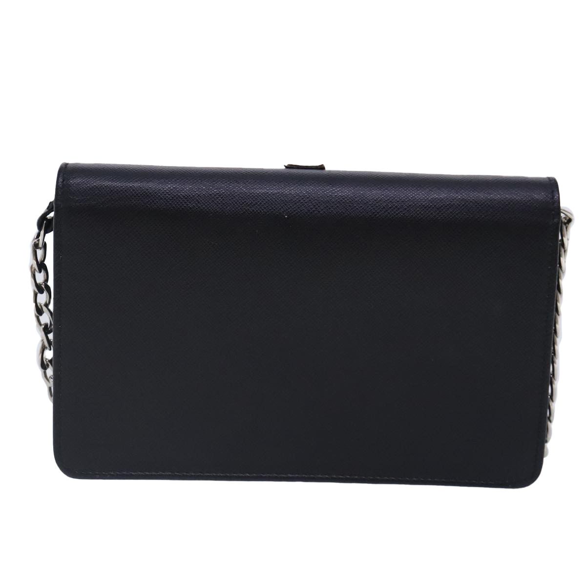 Prada Robot Black Leather Shoulder Bag (Pre-Owned) Size ONE SIZE - 2 Thumbnail