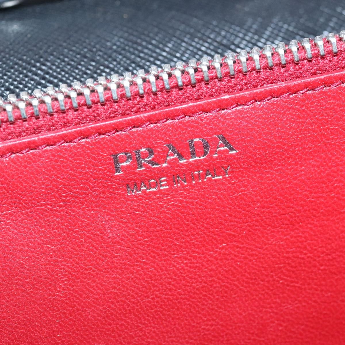 Prada Robot Black Leather Shoulder Bag (Pre-Owned) Size ONE SIZE - 14 Thumbnail