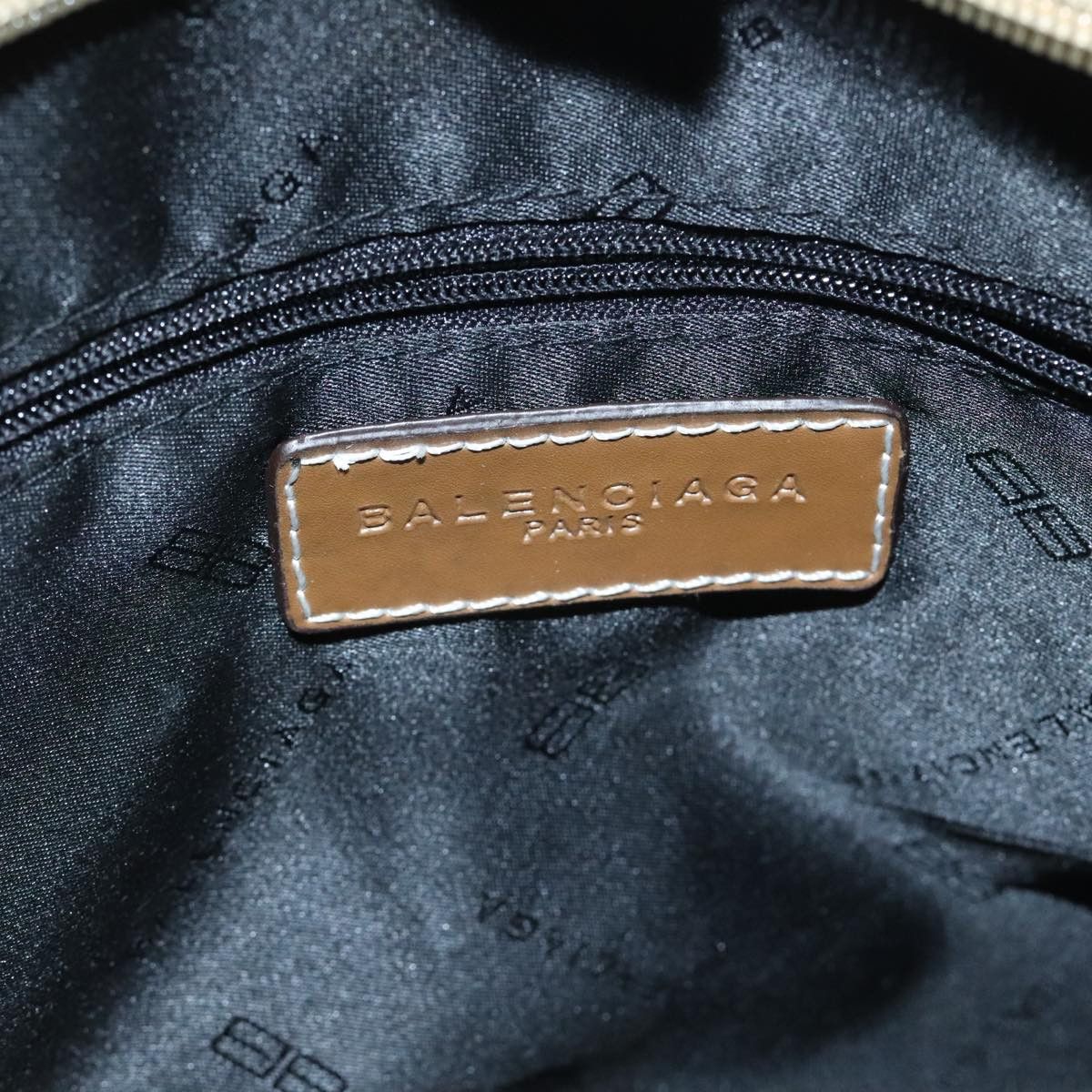 Balenciaga Bb Beige Canvas Handbag (Pre-Owned) Size ONE SIZE - 13 Thumbnail