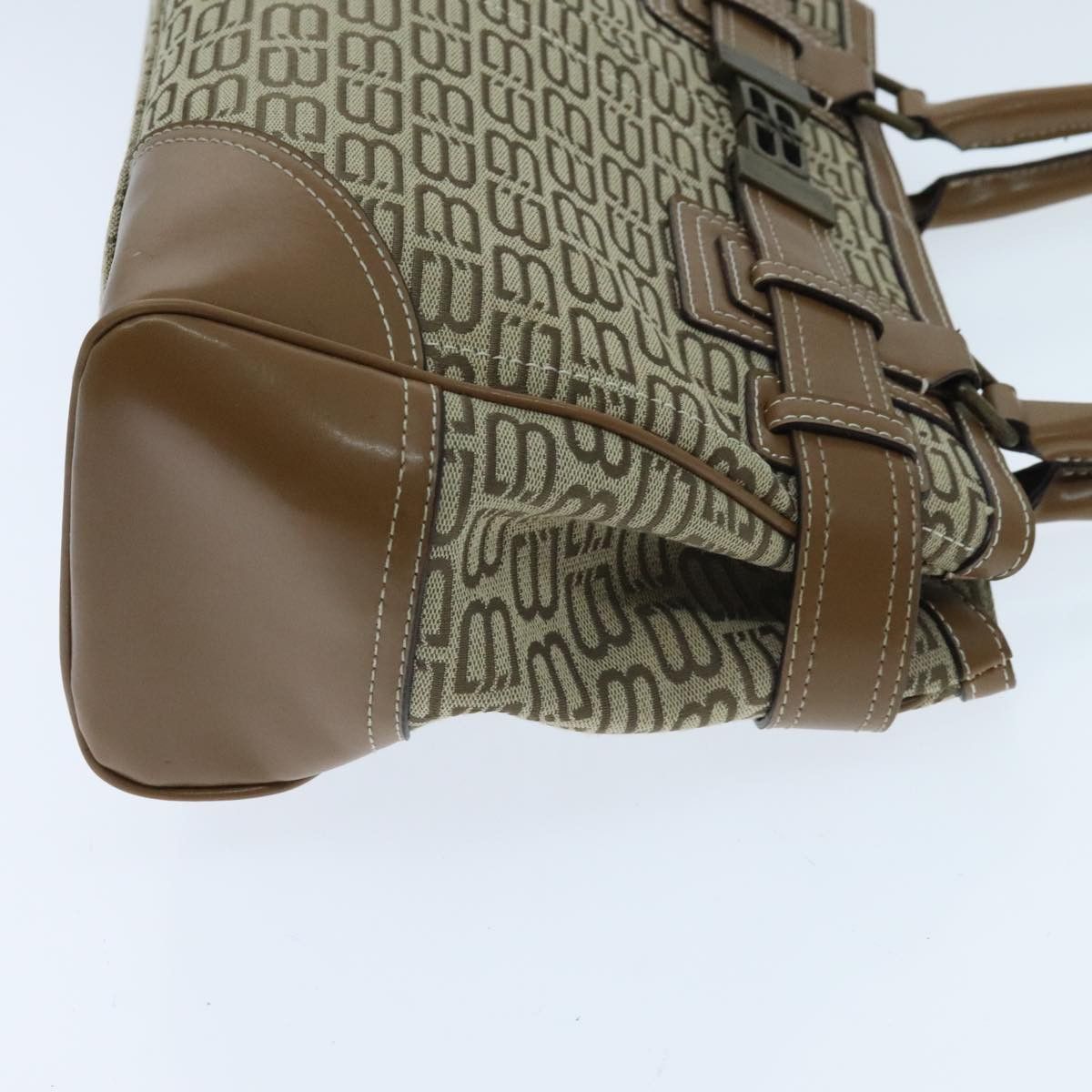 Balenciaga Bb Beige Canvas Handbag (Pre-Owned) Size ONE SIZE - 3 Thumbnail
