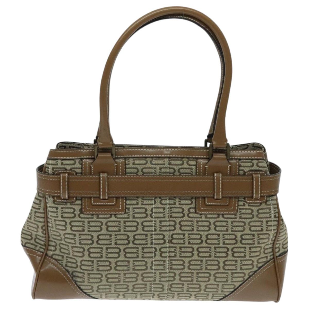 Balenciaga Bb Beige Canvas Handbag (Pre-Owned) Size ONE SIZE - 2 Thumbnail