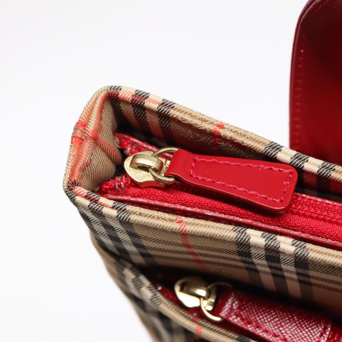 Burberry Nova Check Beige Canvas Tote Bag (Pre-Owned) Size ONE SIZE - 12 Thumbnail
