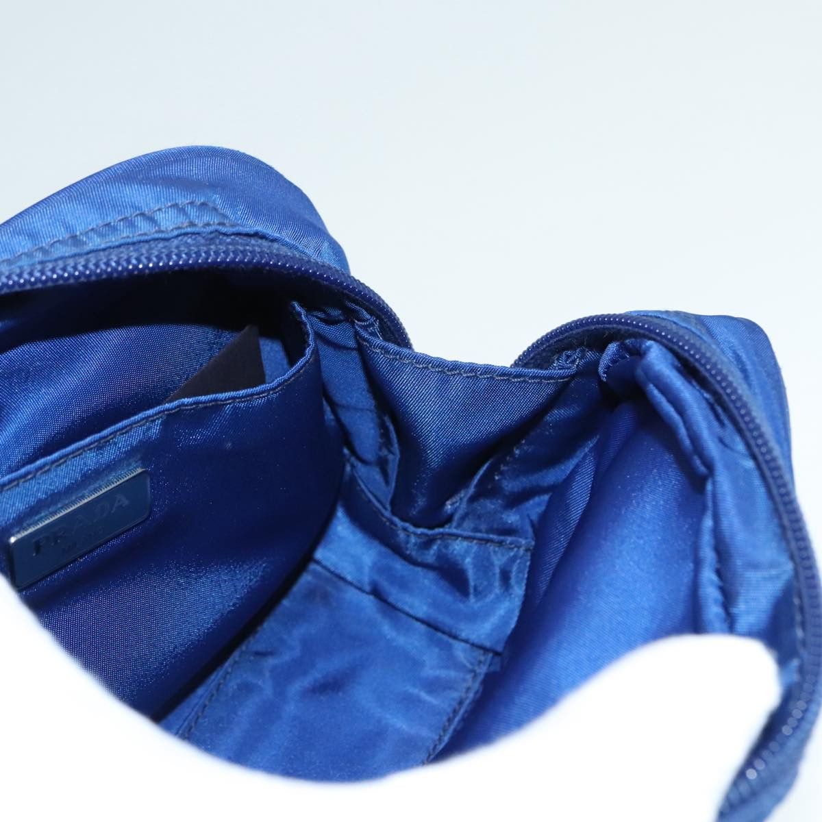Prada Re-Nylon Blue Synthetic Clutch Bag (Pre-Owned) Size ONE SIZE - 18 Thumbnail