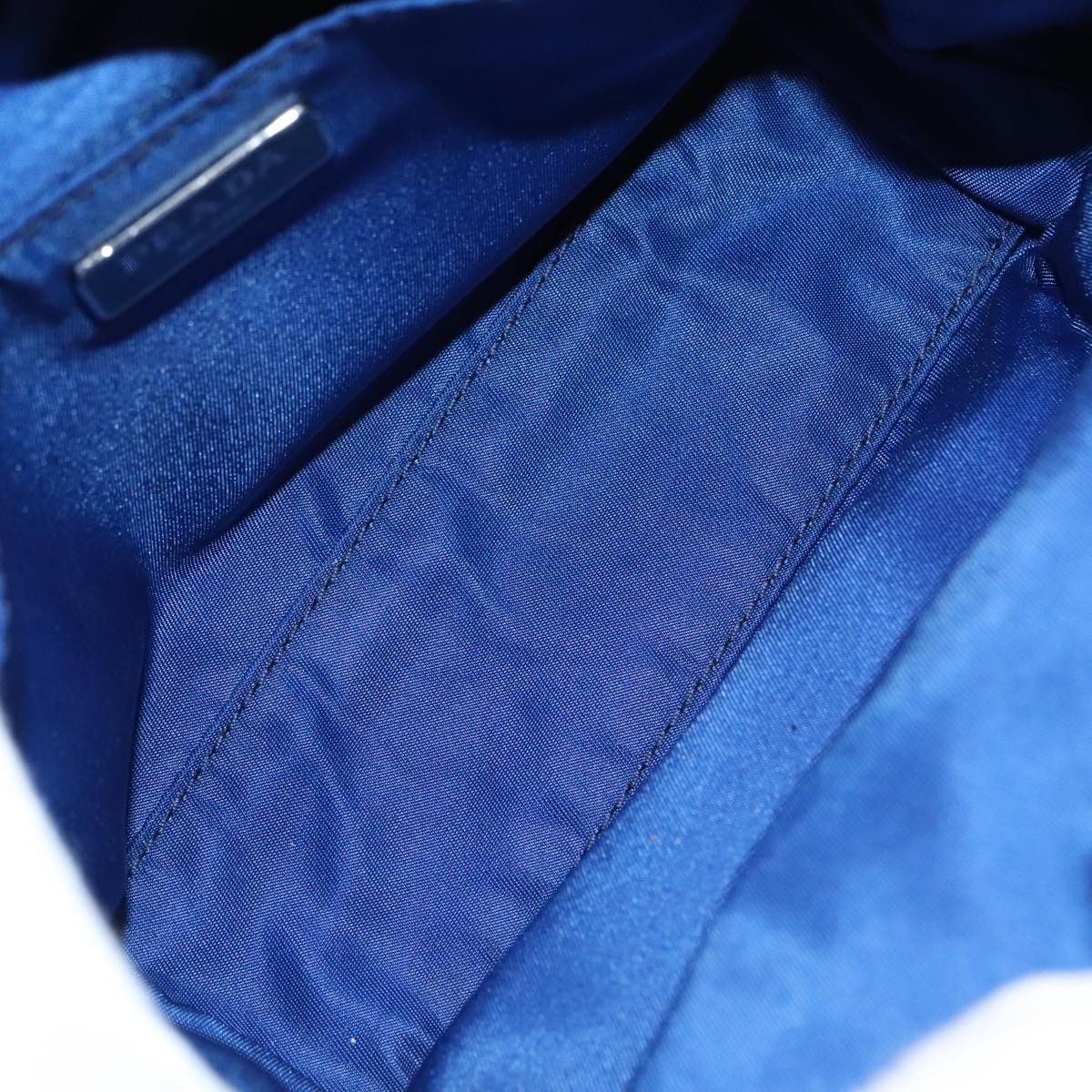 Prada Re-Nylon Blue Synthetic Clutch Bag (Pre-Owned) Size ONE SIZE - 11 Thumbnail