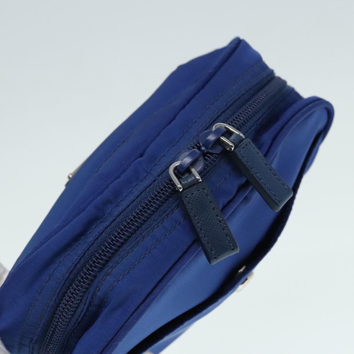 Prada Re-Nylon Blue Synthetic Clutch Bag (Pre-Owned) Size ONE SIZE - 9 Thumbnail