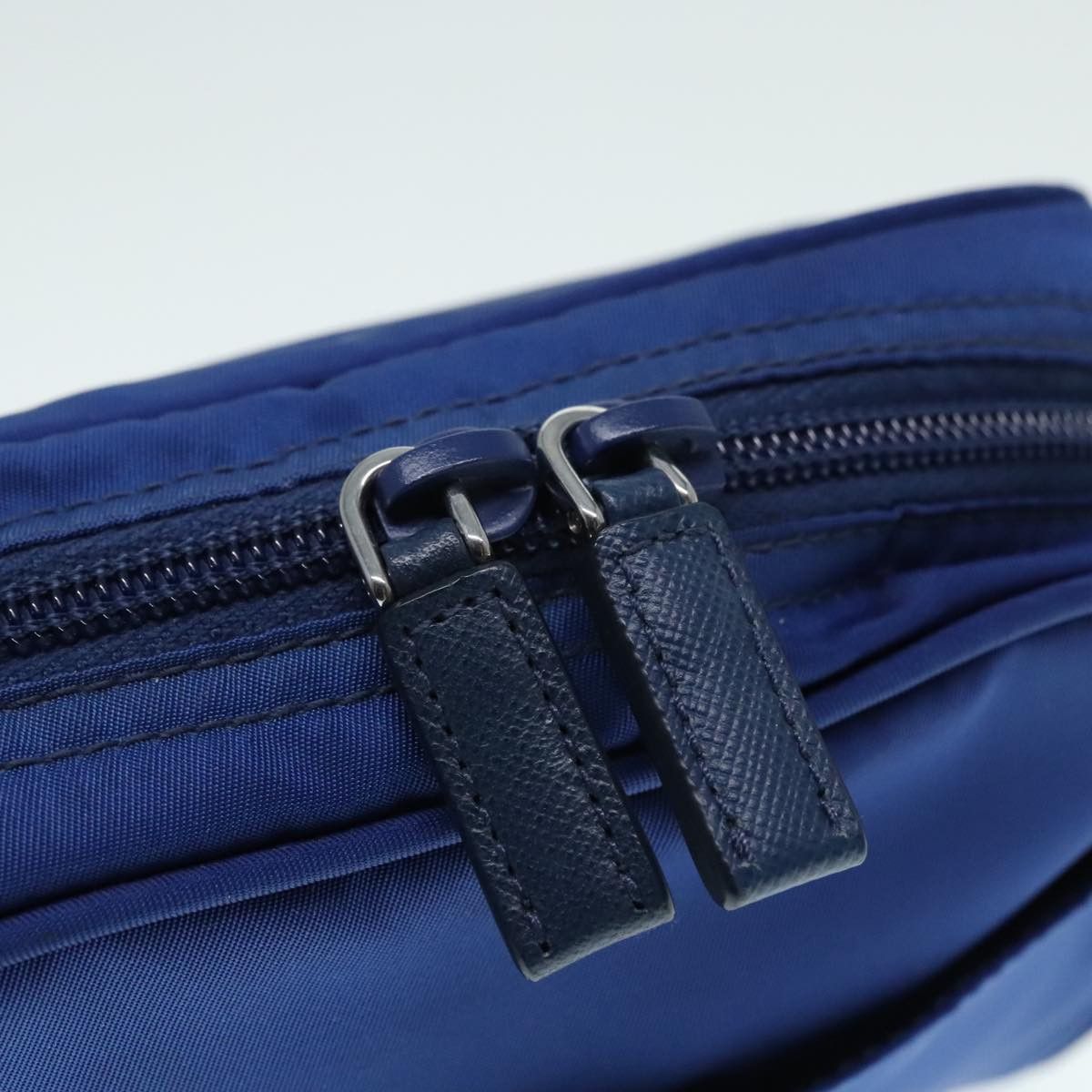 Prada Re-Nylon Blue Synthetic Clutch Bag (Pre-Owned) Size ONE SIZE - 10 Thumbnail