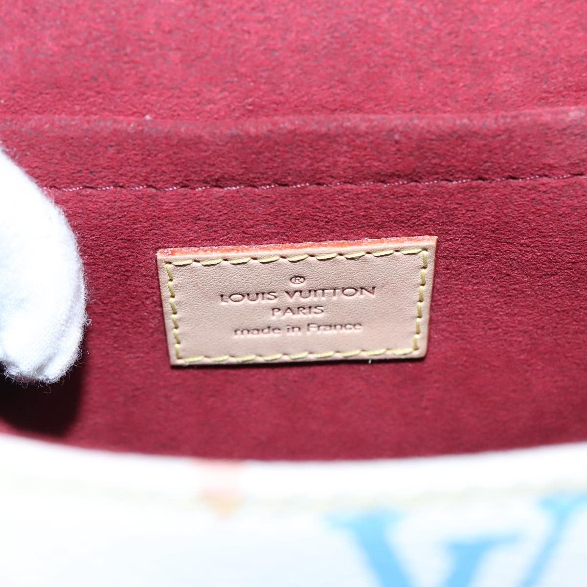 Louis Vuitton Patti White Canvas Shoulder Bag (Pre-Owned) Size ONE SIZE - 13 Thumbnail