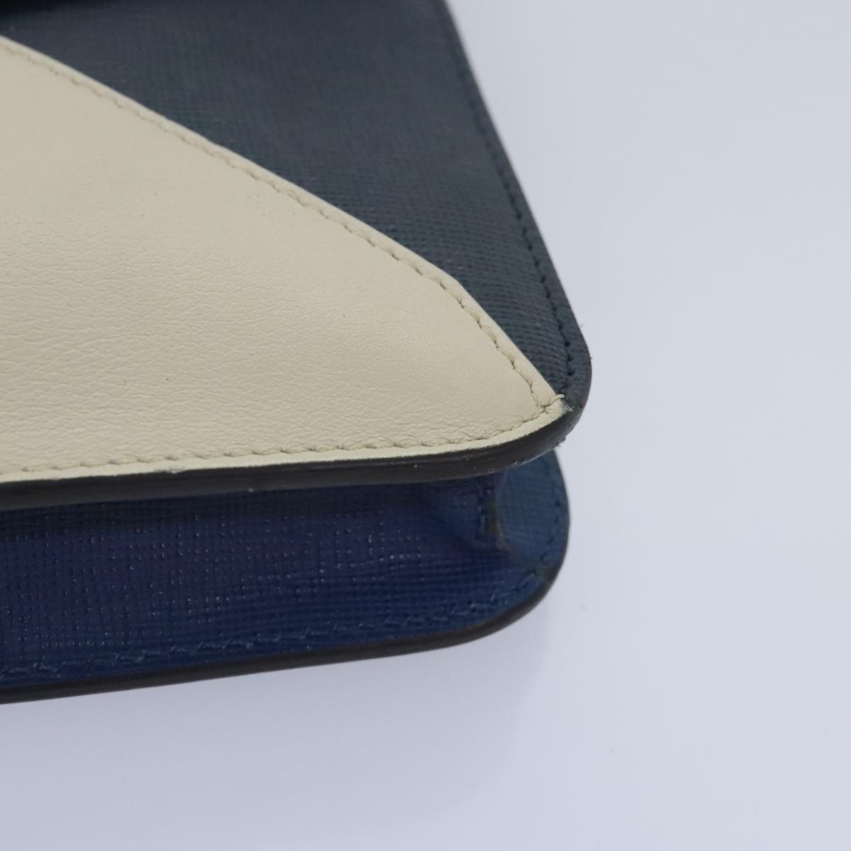 Fendi 2Jours Blue Leather Clutch Bag (Pre-Owned) Size ONE SIZE - 8 Thumbnail