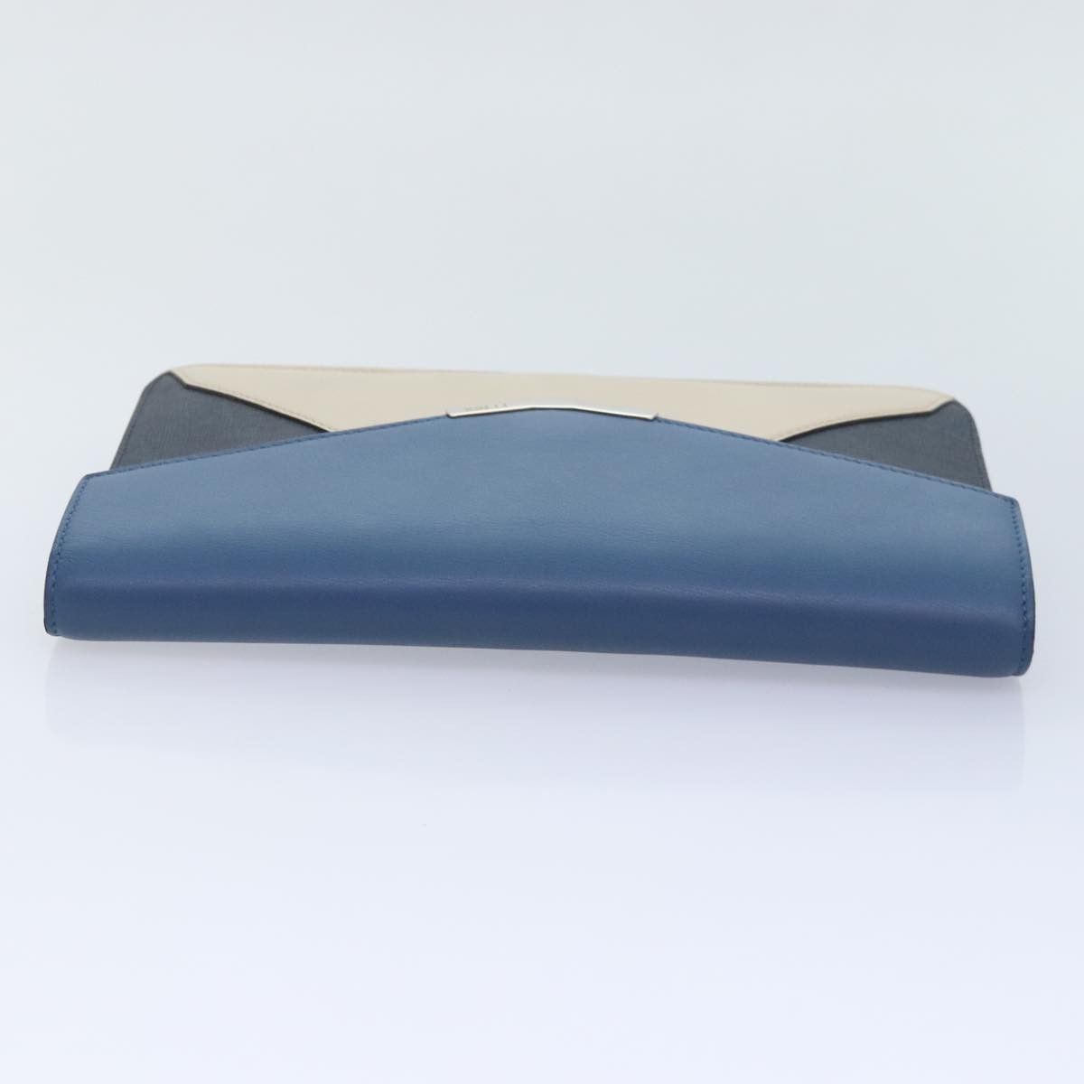Fendi 2Jours Blue Leather Clutch Bag (Pre-Owned) Size ONE SIZE - 15 Thumbnail