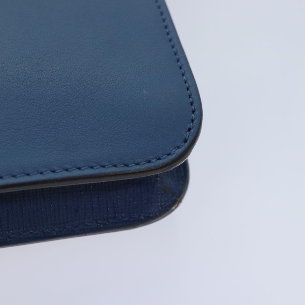 Fendi 2Jours Blue Leather Clutch Bag (Pre-Owned) Size ONE SIZE - 6 Thumbnail