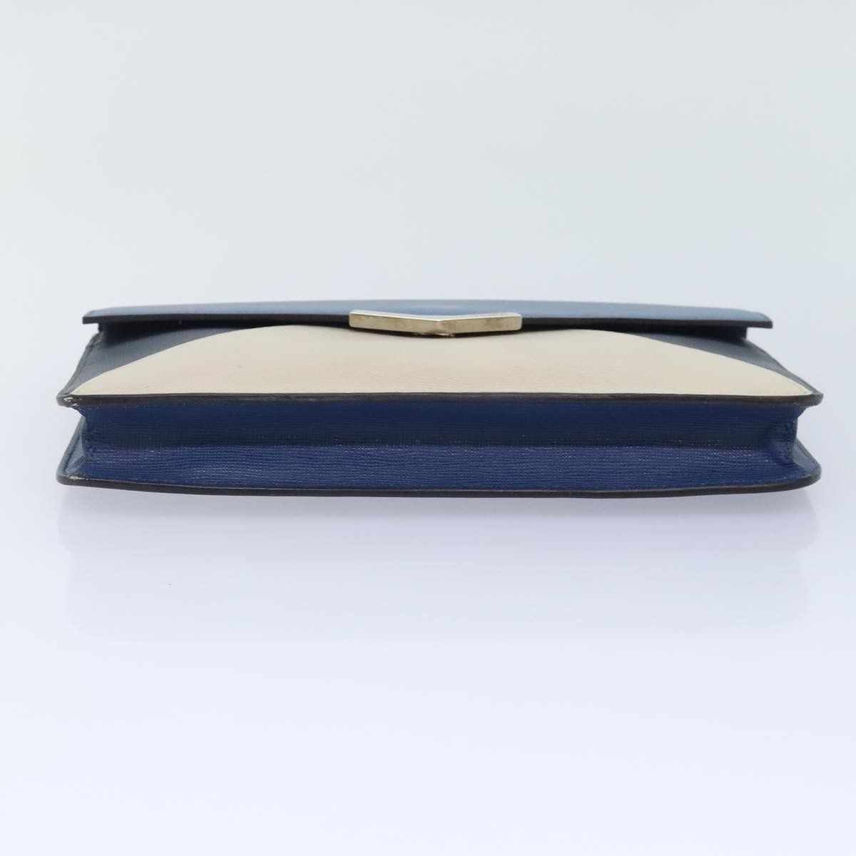 Fendi 2Jours Blue Leather Clutch Bag (Pre-Owned) Size ONE SIZE - 16 Thumbnail