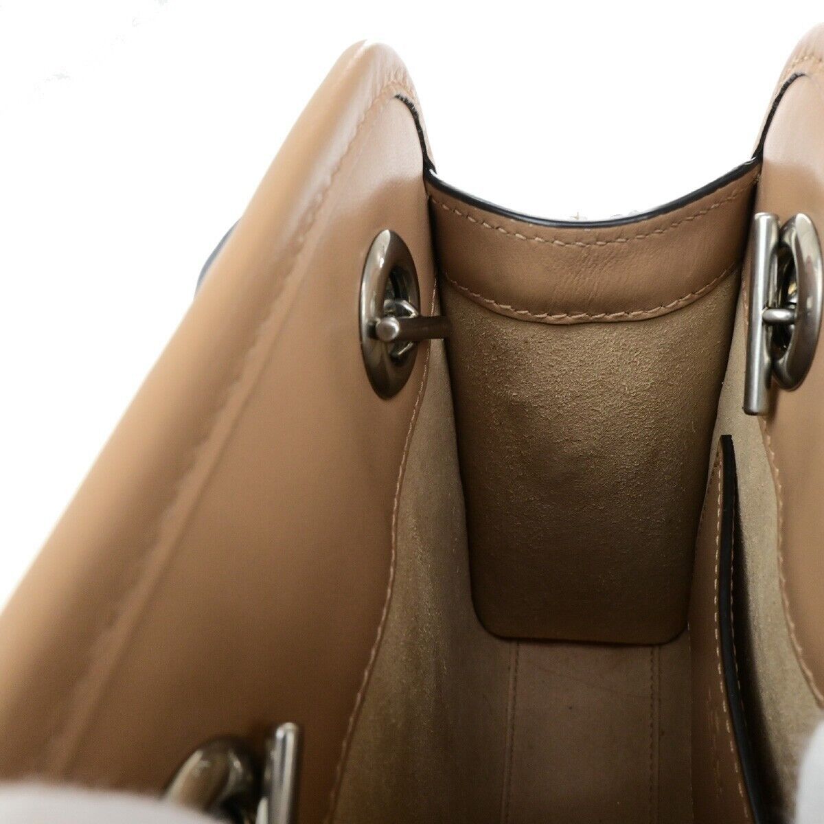 Gucci Marmont Beige Leather Handbag (Pre-Owned) Size ONE SIZE - 14 Thumbnail