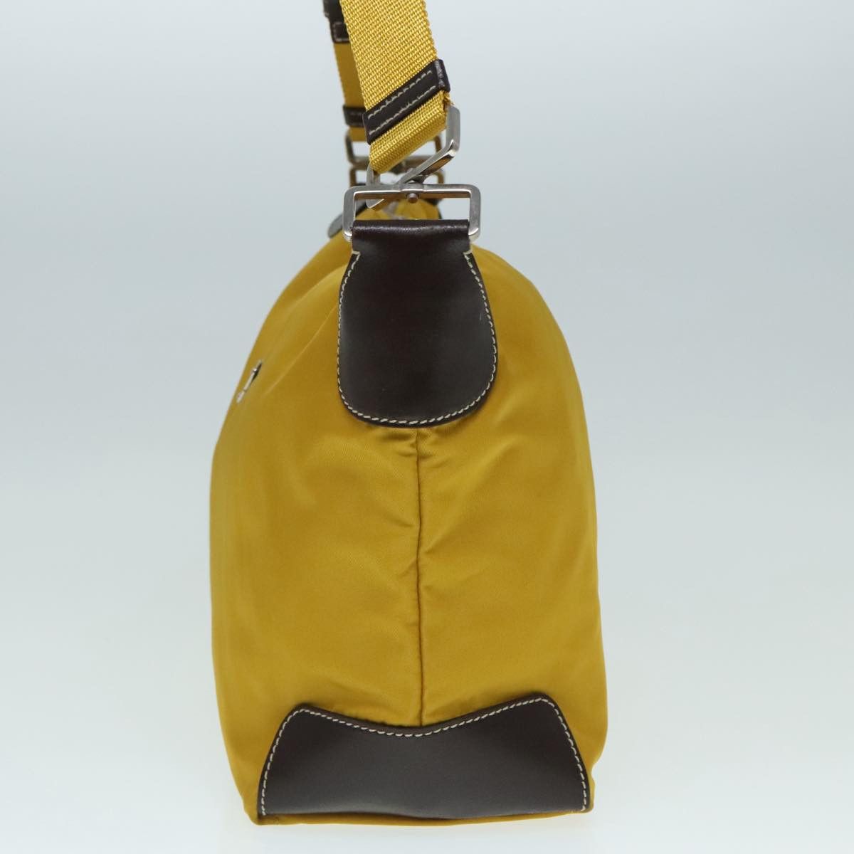 Prada Re-Nylon Yellow Synthetic Shoulder Bag (Pre-Owned) Size ONE SIZE - 3 Thumbnail