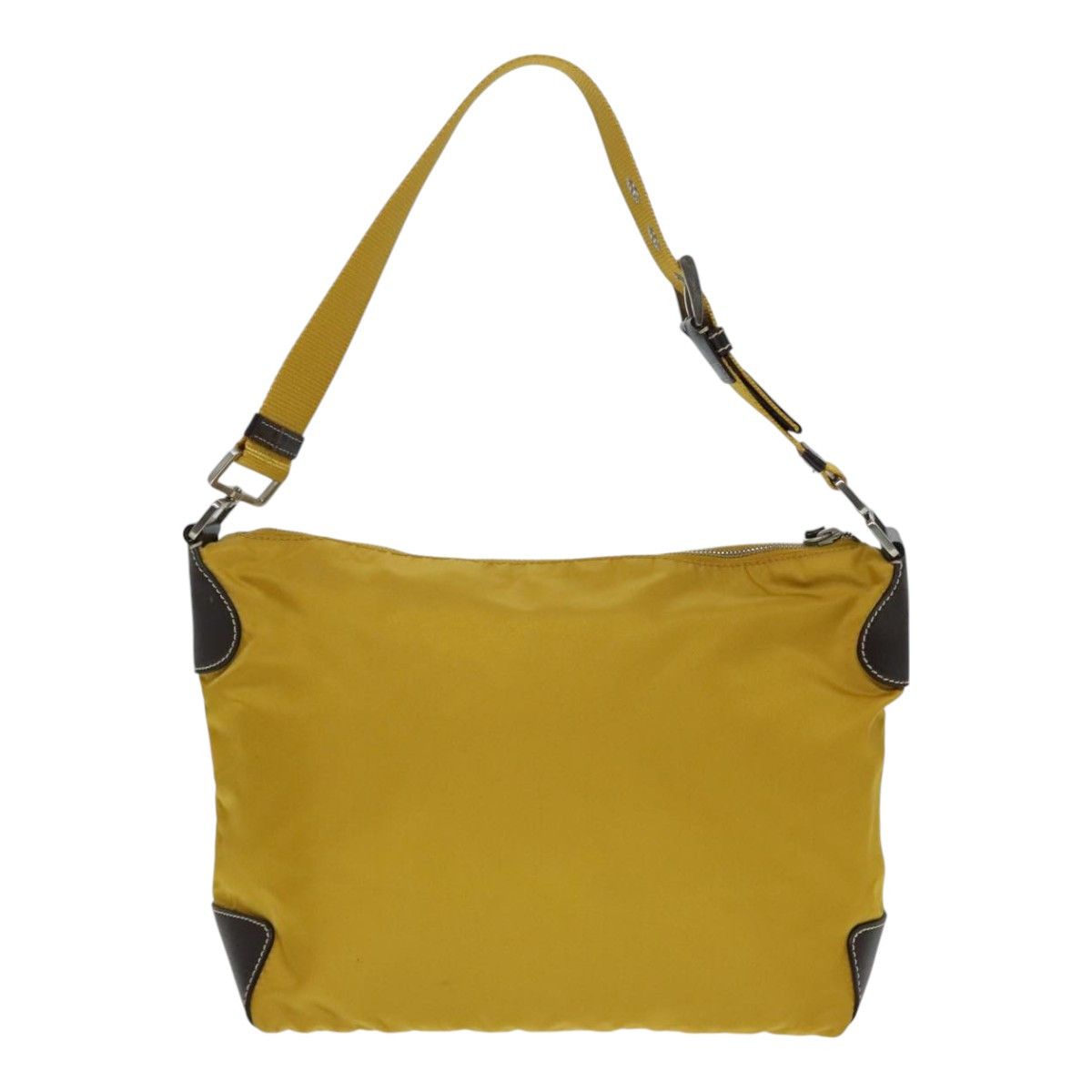Prada Re-Nylon Yellow Synthetic Shoulder Bag (Pre-Owned) Size ONE SIZE - 2 Thumbnail