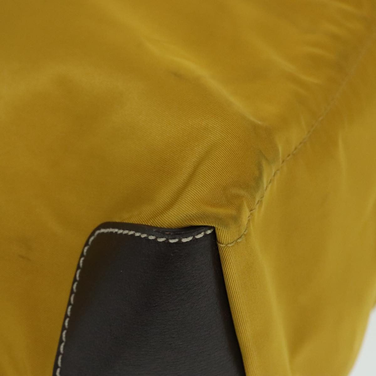 Prada Re-Nylon Yellow Synthetic Shoulder Bag (Pre-Owned) Size ONE SIZE - 6 Thumbnail