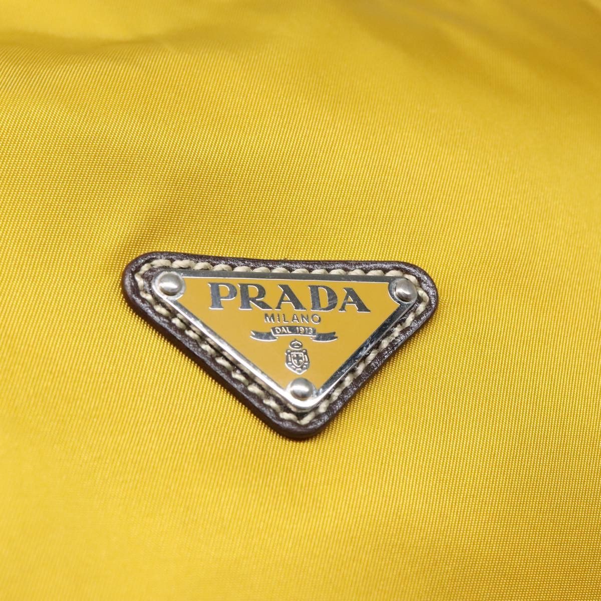 Prada Re-Nylon Yellow Synthetic Shoulder Bag (Pre-Owned) Size ONE SIZE - 16 Thumbnail