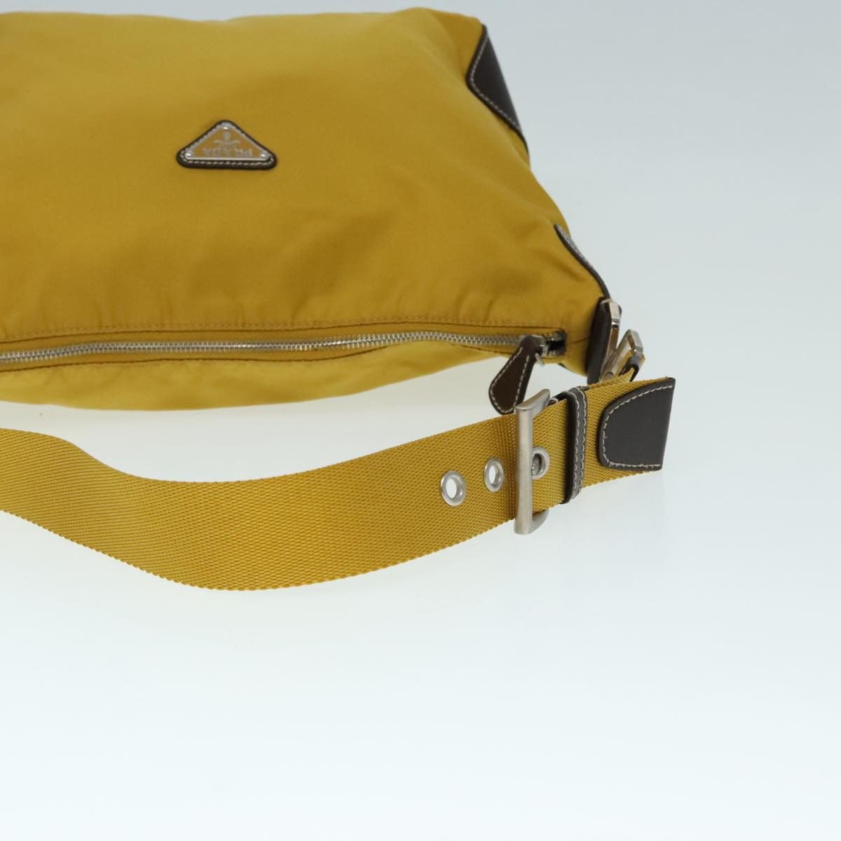 Prada Re-Nylon Yellow Synthetic Shoulder Bag (Pre-Owned) Size ONE SIZE - 5 Thumbnail