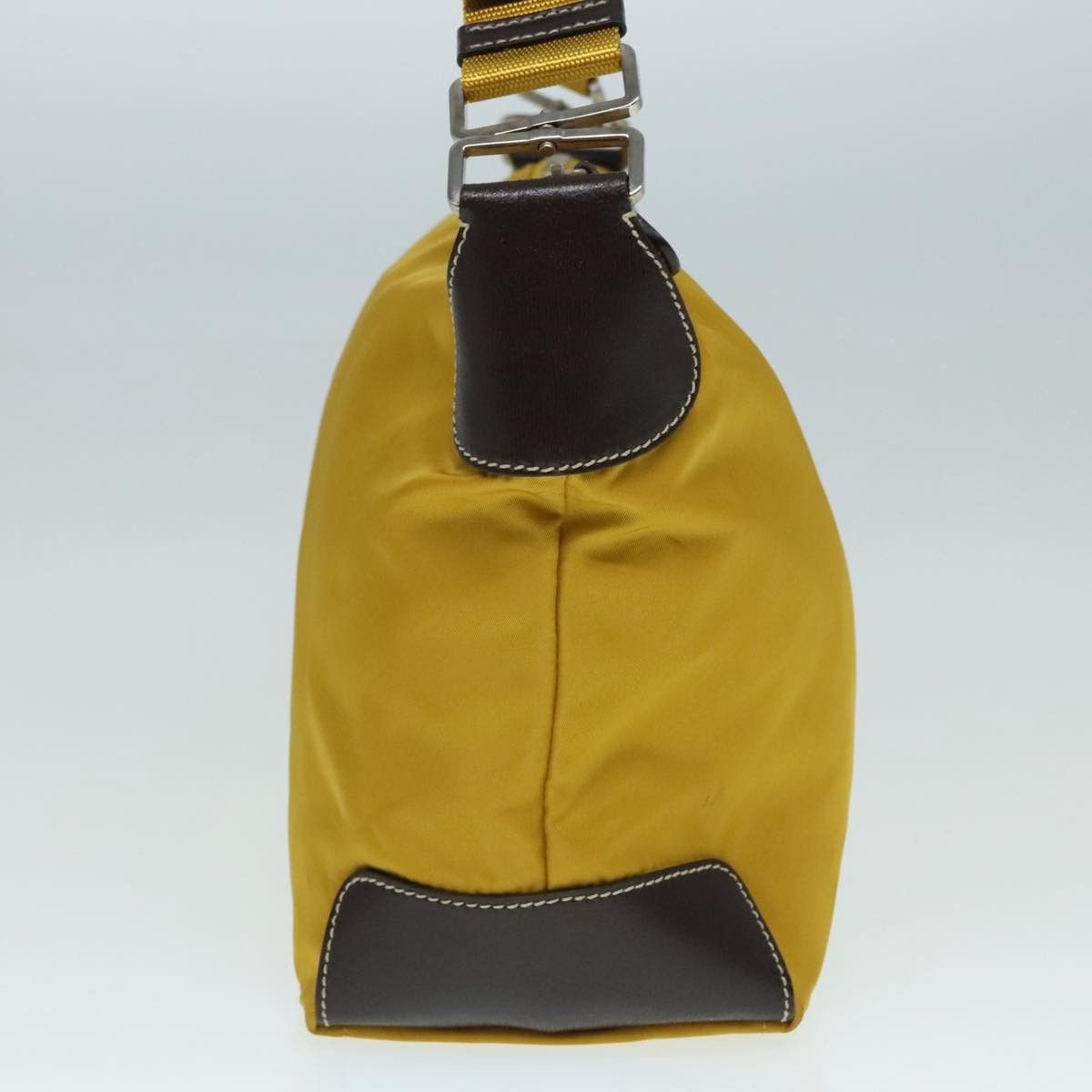 Prada Re-Nylon Yellow Synthetic Shoulder Bag (Pre-Owned) Size ONE SIZE - 4 Thumbnail