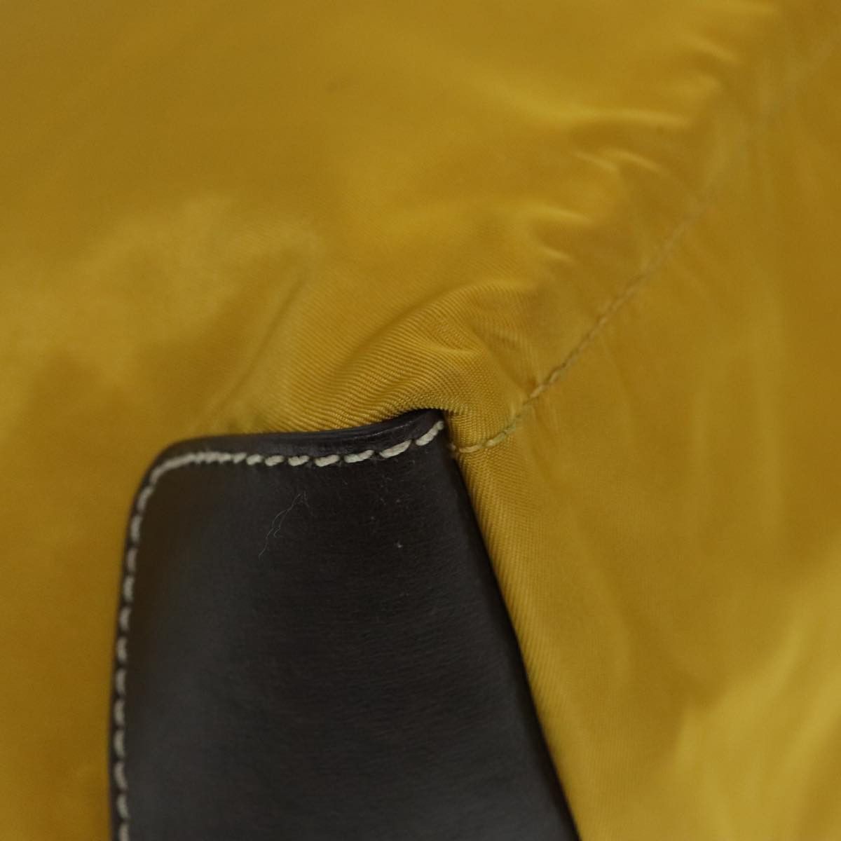 Prada Re-Nylon Yellow Synthetic Shoulder Bag (Pre-Owned) Size ONE SIZE - 8 Thumbnail