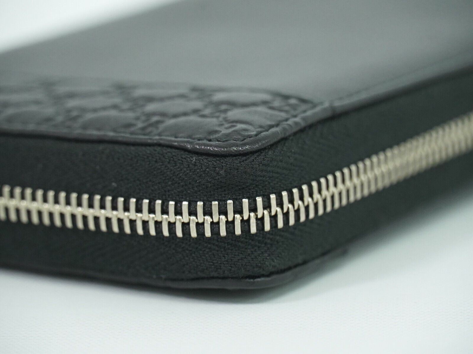 Gucci Micro ssima Black Leather Wallet (Pre-Owned) Size ONE SIZE - 4 Thumbnail