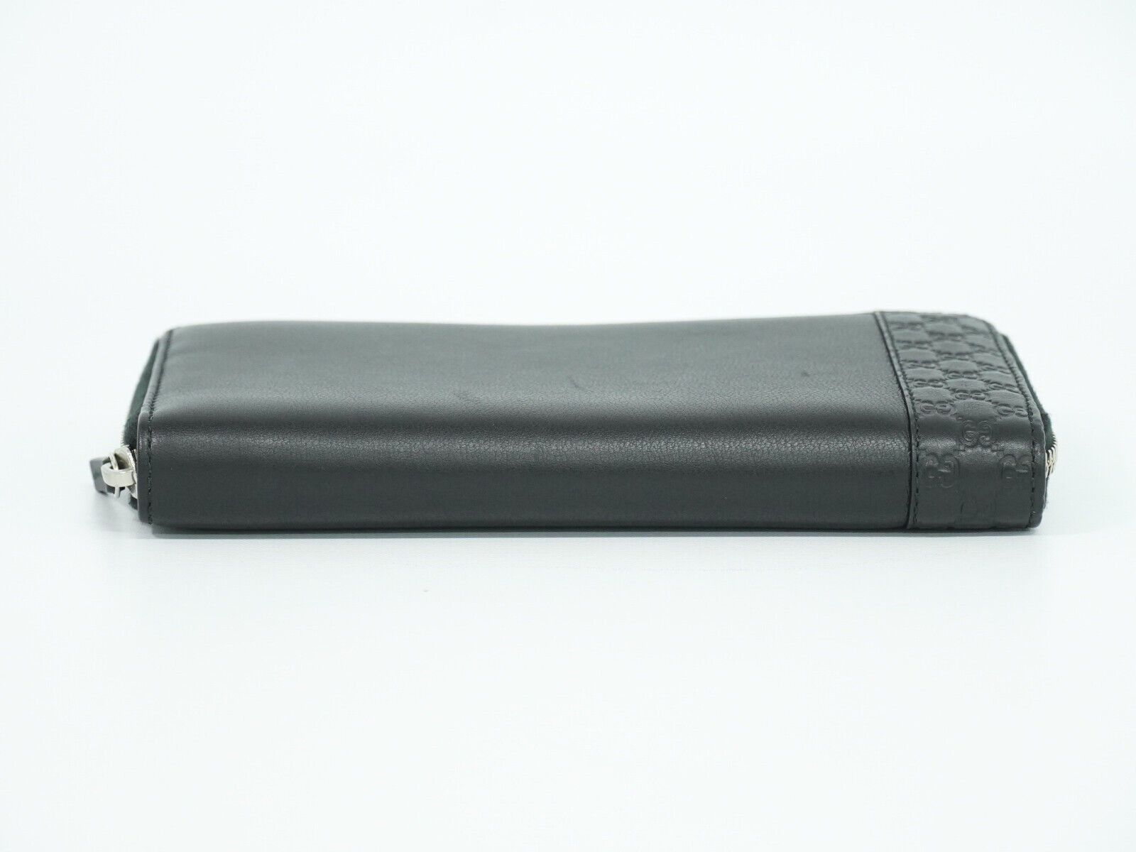 Gucci Micro ssima Black Leather Wallet (Pre-Owned) Size ONE SIZE - 3 Thumbnail