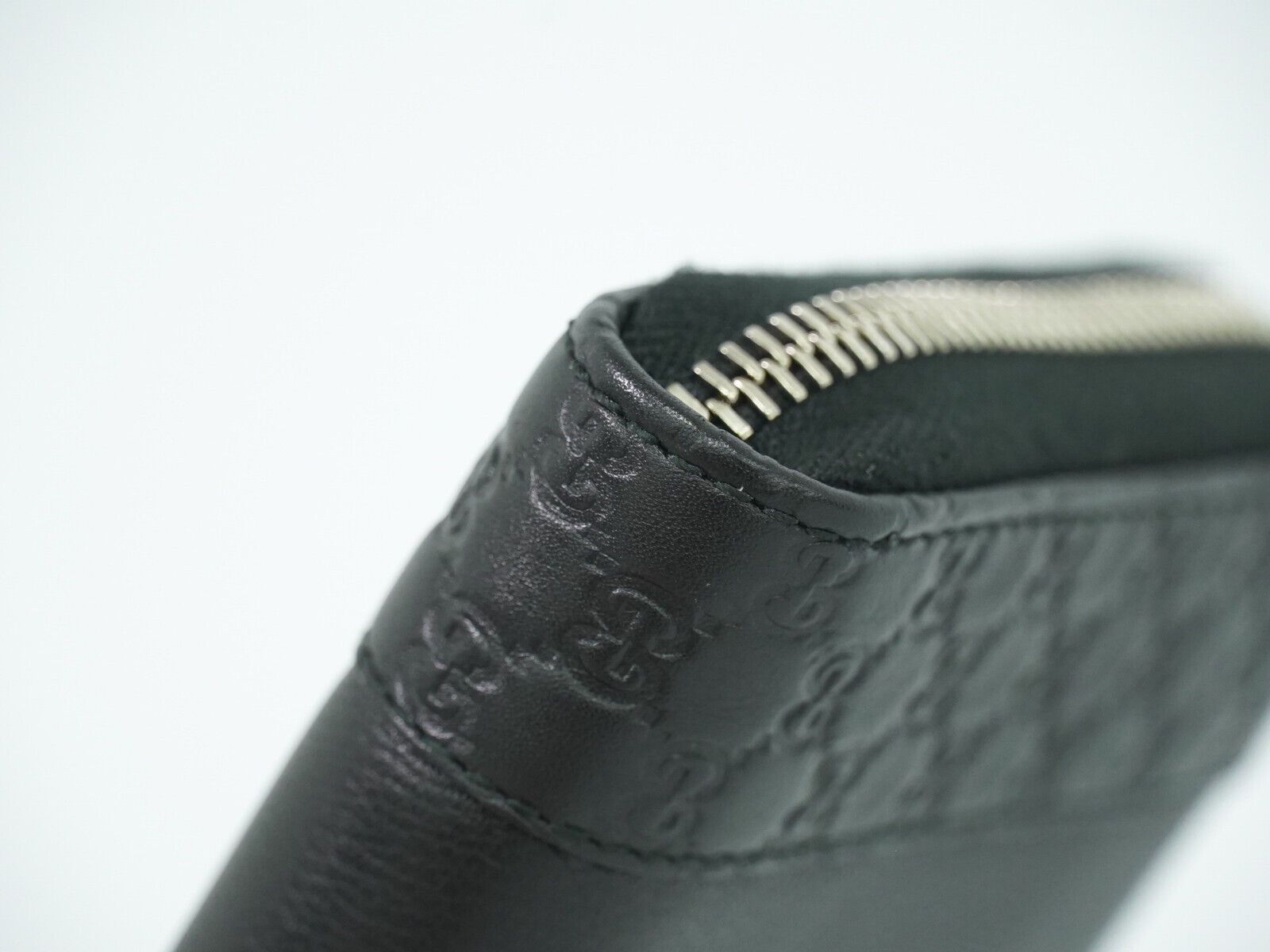 Gucci Micro ssima Black Leather Wallet (Pre-Owned) Size ONE SIZE - 10 Thumbnail