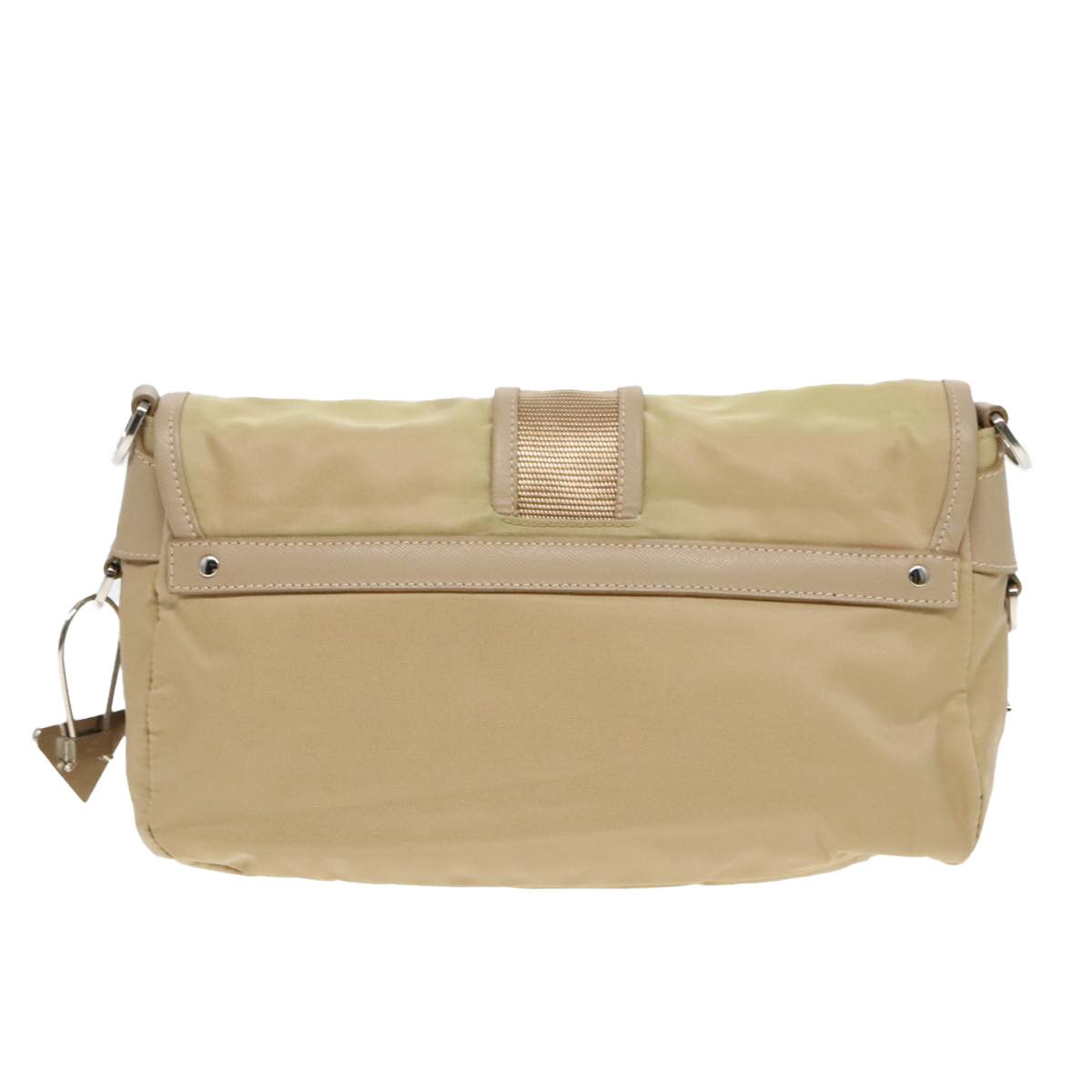 Prada Beige Synthetic Shoulder Bag (Pre-Owned) Size ONE SIZE - 2 Thumbnail