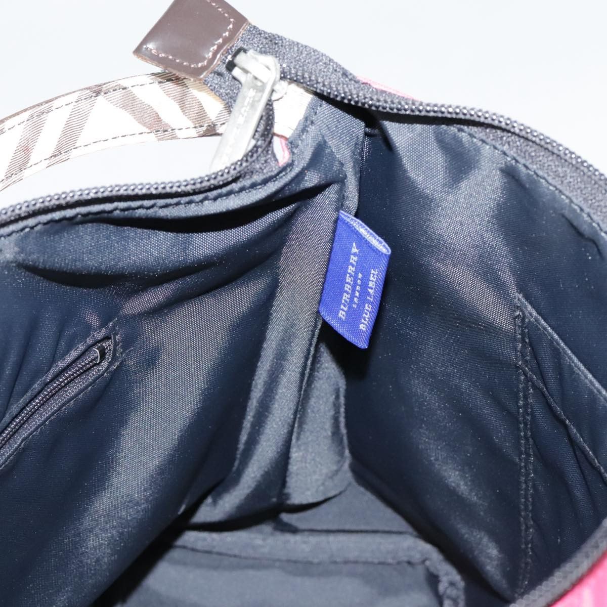 Burberry Blue Label Pink Synthetic Shoulder Bag (Pre-Owned) Size ONE SIZE - 19 Thumbnail
