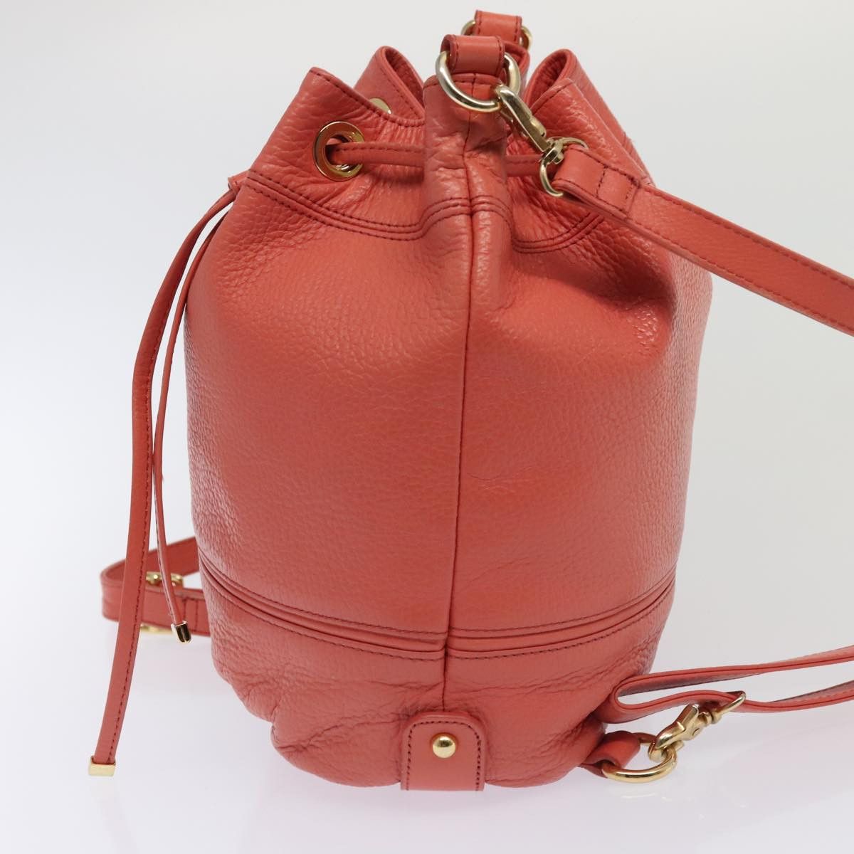 Burberry Blue Label Pink Leather Backpack Bag (Pre-Owned) Size ONE SIZE - 3 Thumbnail