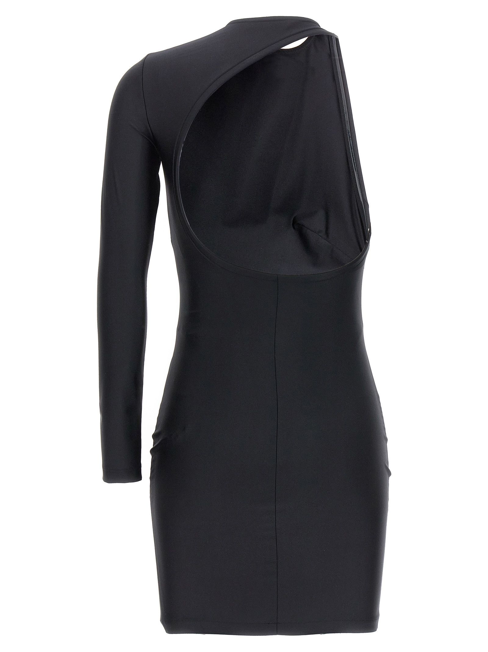 Balenciaga Cut-Out One Shoulder Dress Size 27" / US 4 / IT 40 - 2 Thumbnail