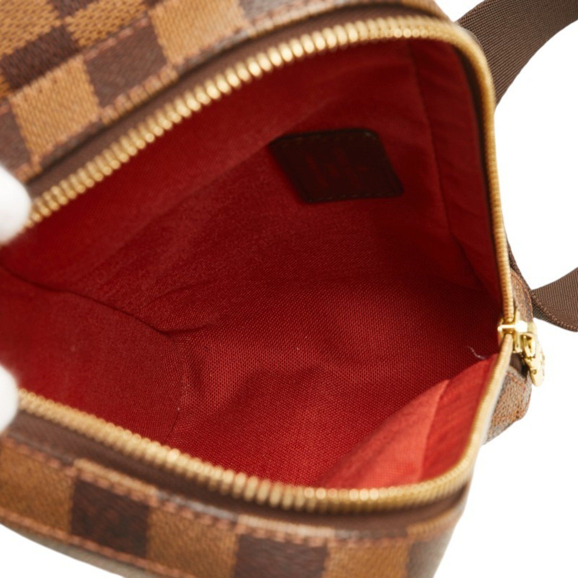Louis Vuitton Louis Vuitton Damier Geronimos Shoulder Bag Body Waist N51994 Brown PVC Leather Men's LOUIS VUITTON Size ONE SIZE - 4 Thumbnail