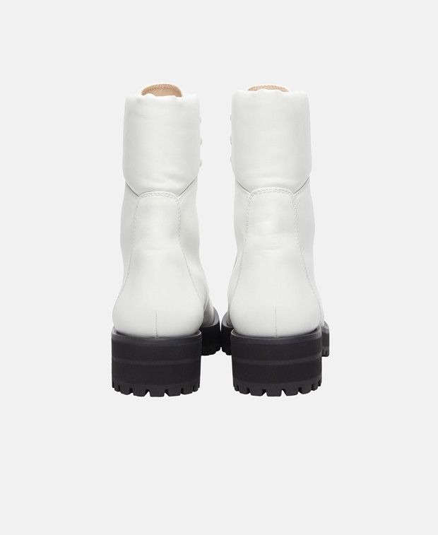 knee high brown leather boots flat