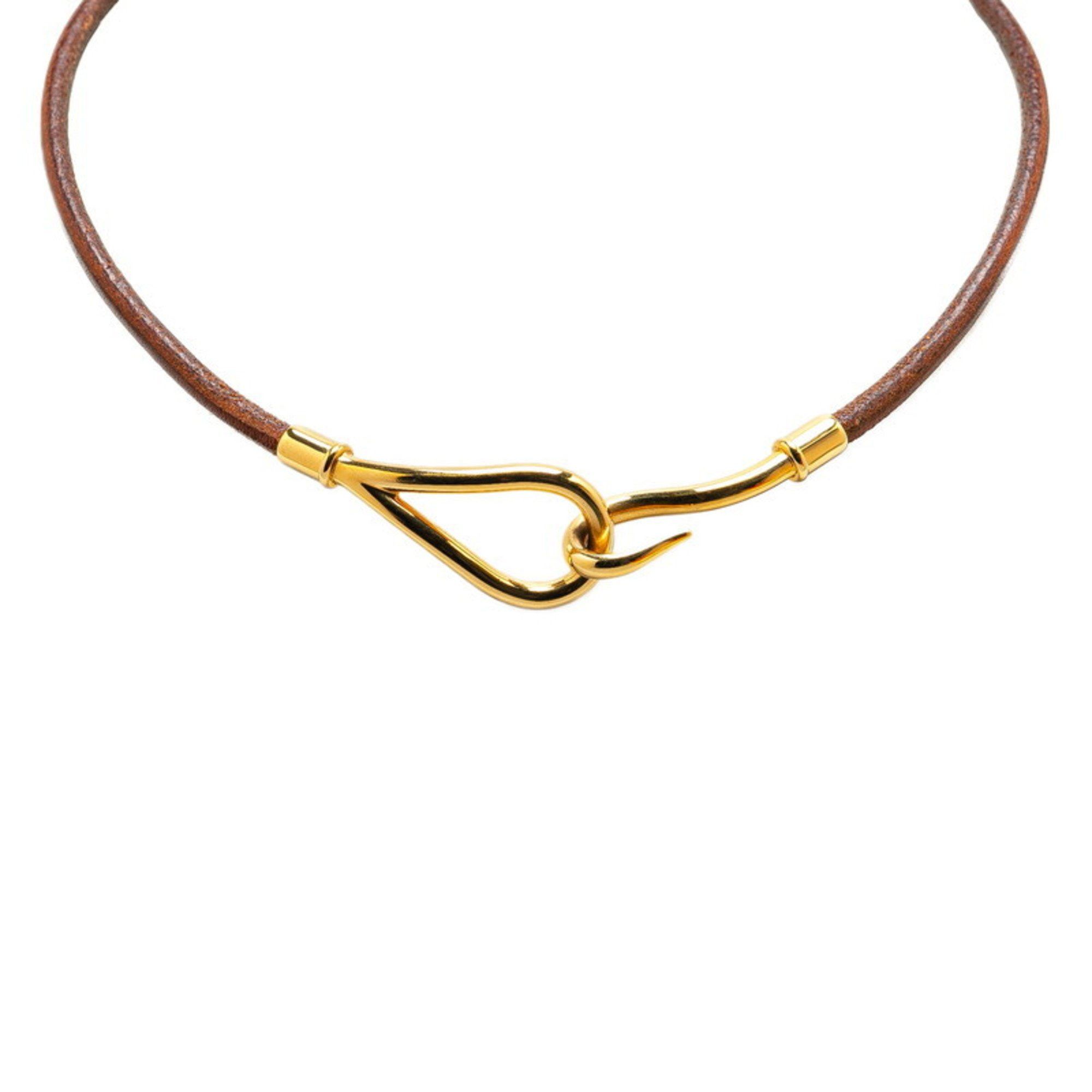 Online Hermes OT collar bone necklace