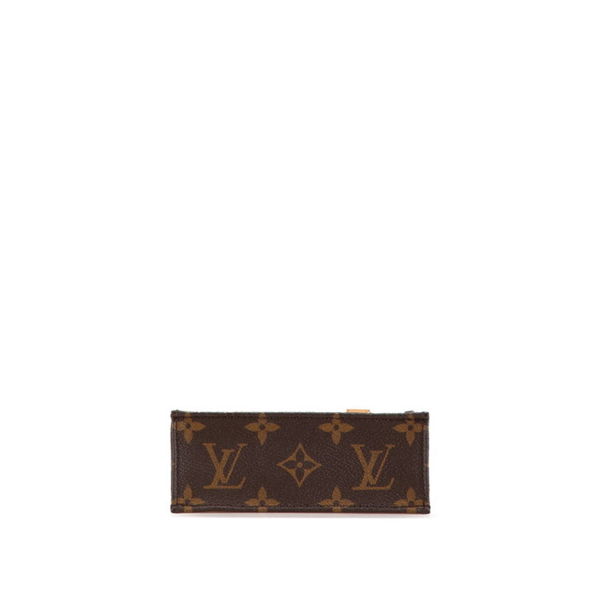 Louis Vuitton Louis Vuitton Monogram Petite Sac Plat Handbag Shoulder Bag M69442 Brown PVC Leather Women's LOUIS VUITTON Size ONE SIZE - 3 Thumbnail