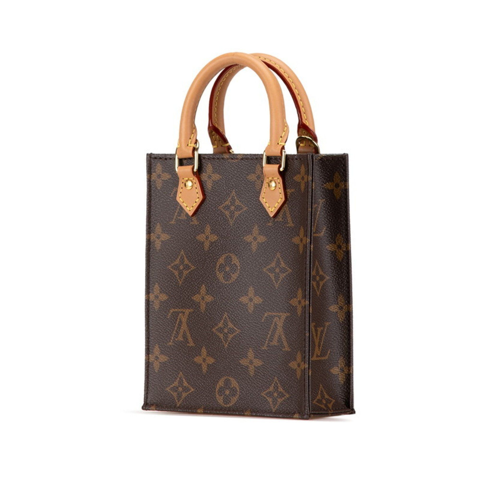 Louis Vuitton Louis Vuitton Monogram Petite Sac Plat Handbag Shoulder Bag M69442 Brown PVC Leather Women's LOUIS VUITTON Size ONE SIZE - 2 Thumbnail
