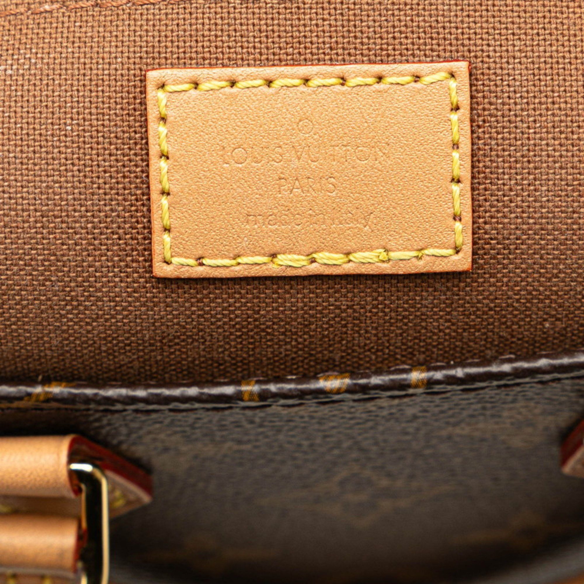 Louis Vuitton Louis Vuitton Monogram Petite Sac Plat Handbag Shoulder Bag M69442 Brown PVC Leather Women's LOUIS VUITTON Size ONE SIZE - 5 Thumbnail
