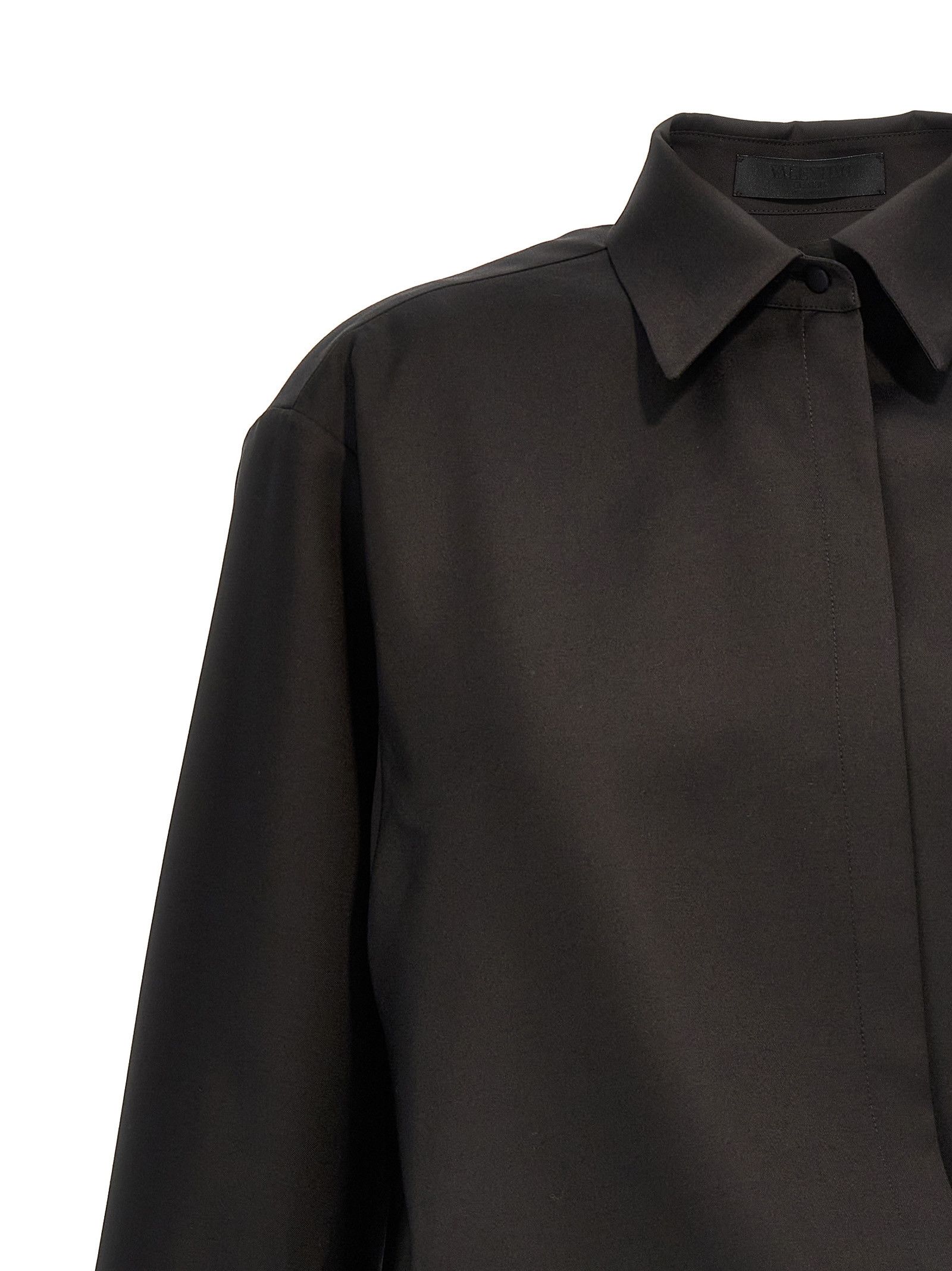 Valentino Valentino Techno Light Wool Shirt Size XS / US 0-2 / IT 36-38 - 3 Thumbnail