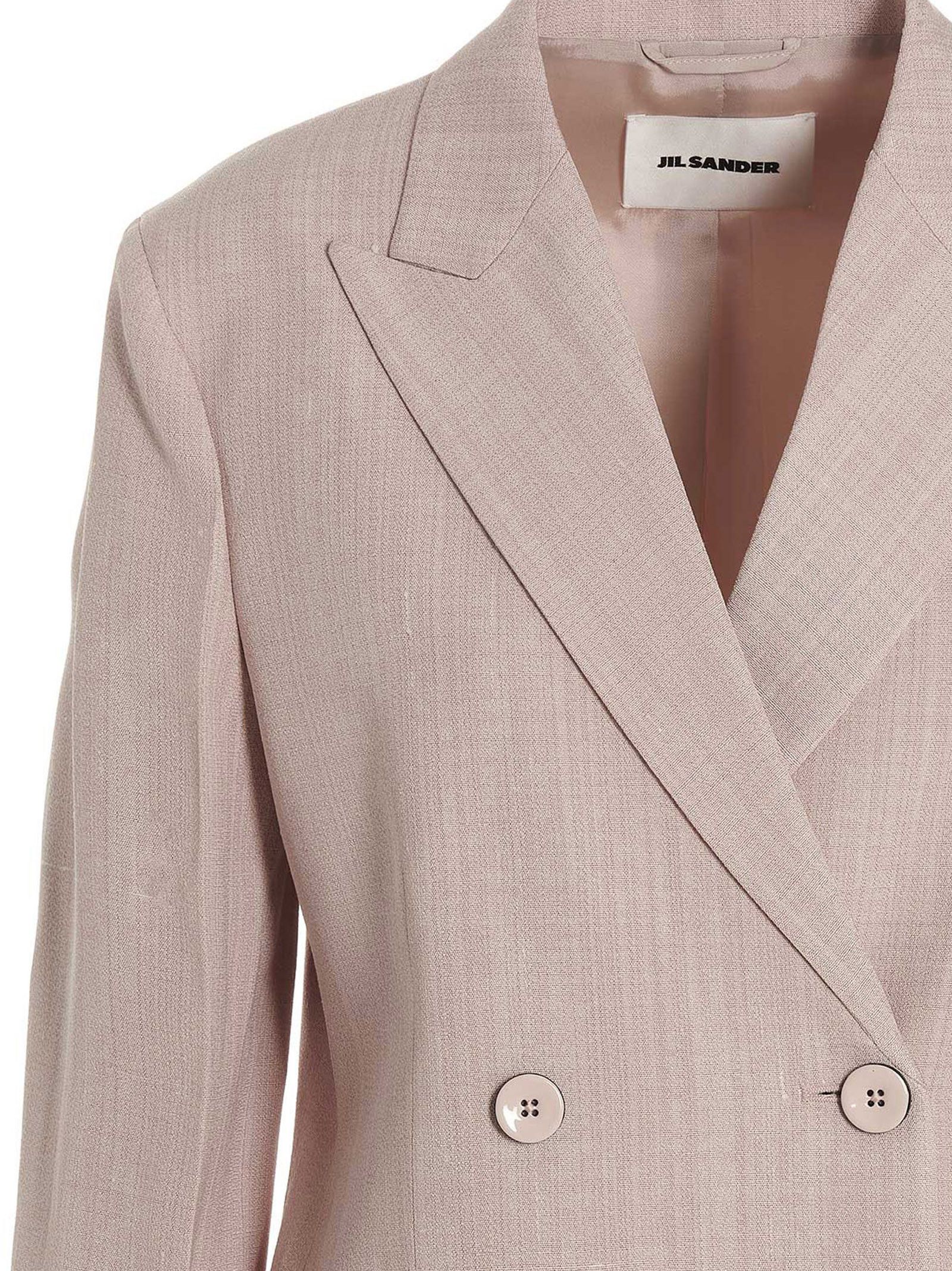 Jil Sander Double Breast Blazer Jacket Size M / US 6-8 / IT 42-44 - 3 Thumbnail