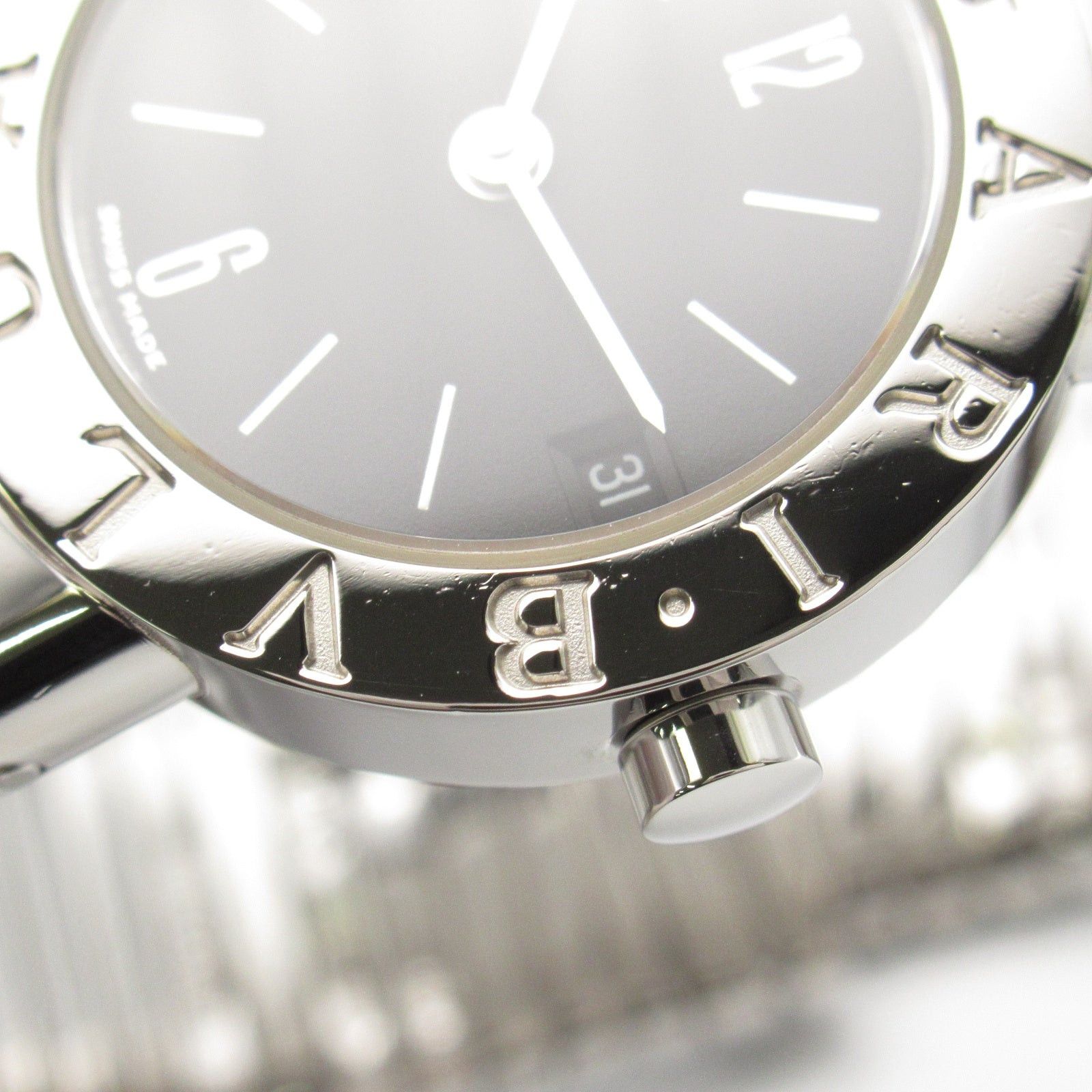 Bvlgari Bvlgari Tubogas Women Watch Quartz Stainless Steel Black Size ONE SIZE - 12 Thumbnail