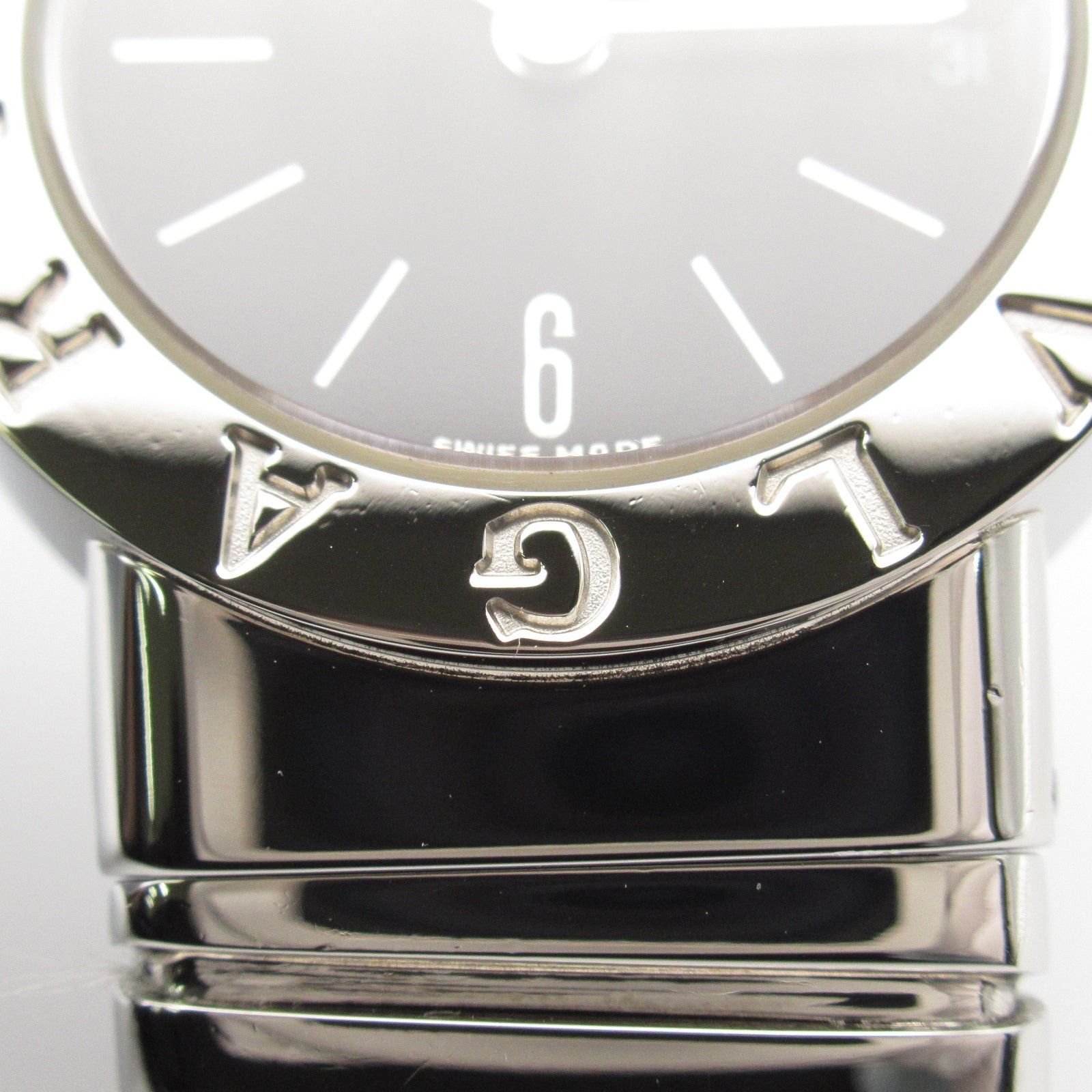 Bvlgari Bvlgari Tubogas Women Watch Quartz Stainless Steel Black Size ONE SIZE - 14 Thumbnail